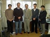 Dr.H. Groult with Kumagai Lab. member